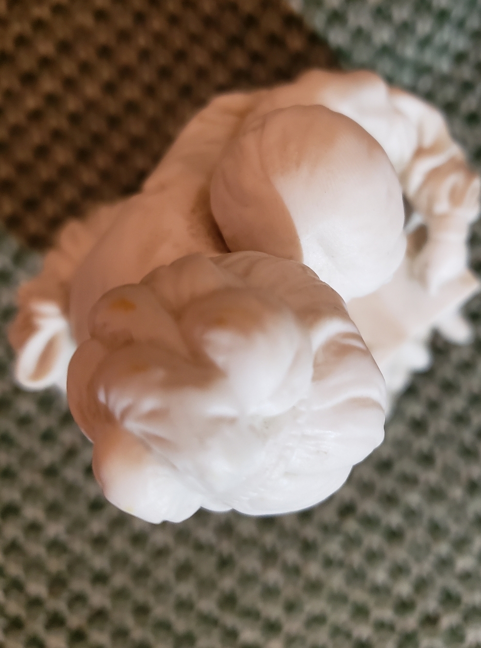 Vintage Goebel Irene Spencer "Hug Me" Bisque Porcelain Mother & Child Lamp Base - Picture 13 of 16